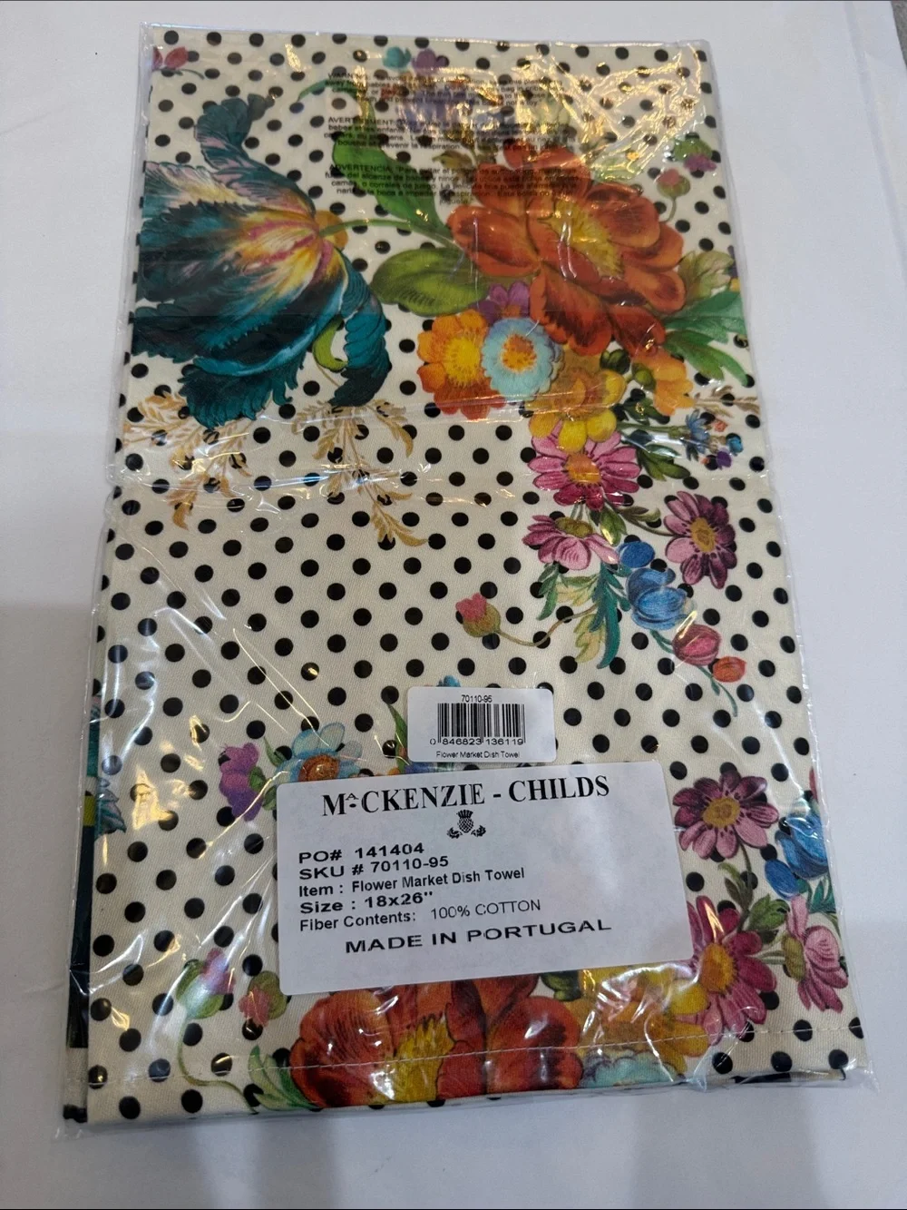 MacKenzie-Childs Flower Market Towel